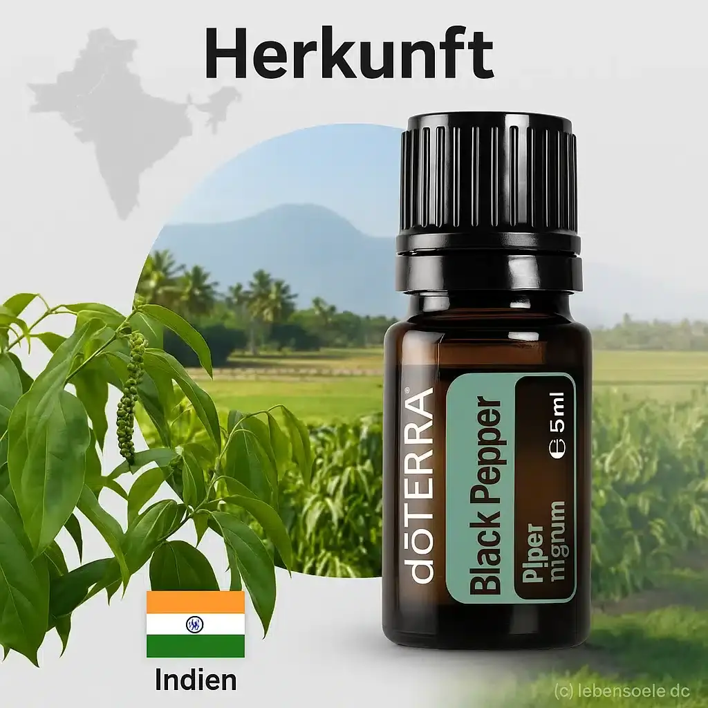 doTERRA black pepper herkunft